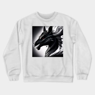 Black Dragon - Fantasy Creatures Crewneck Sweatshirt